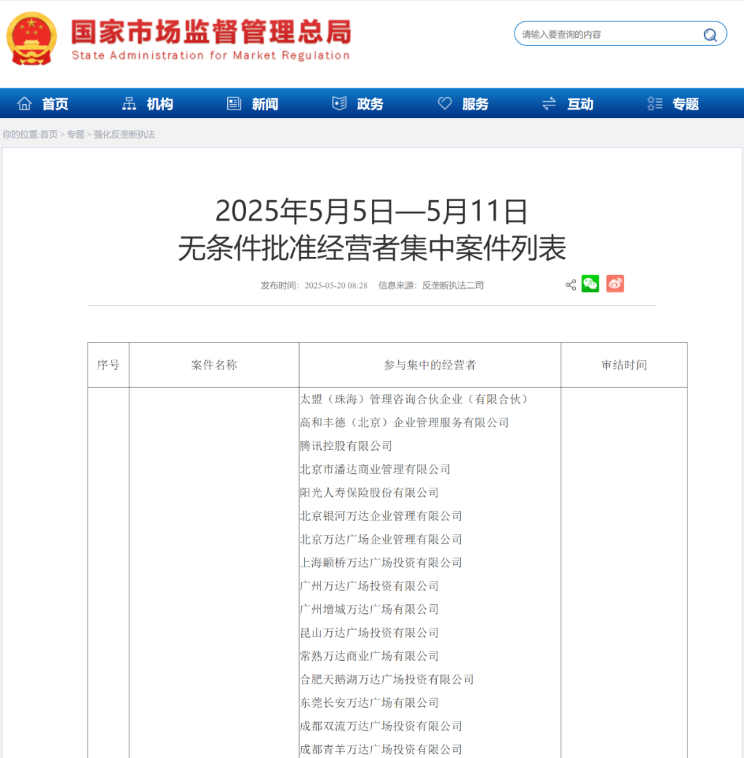 来源：国家市场监管总局官网