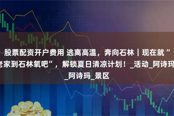 股票配资开户费用 逃离高温，奔向石林｜现在就“从你老家到石林氧吧”，解锁夏日清凉计划！_活动_阿诗玛_景区